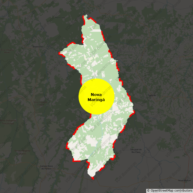 Imagem da Bandeira Nova Maringá