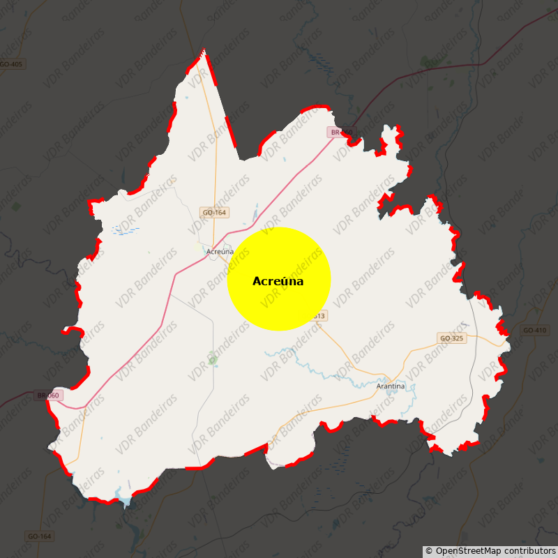 Imagem da Bandeira Acreúna