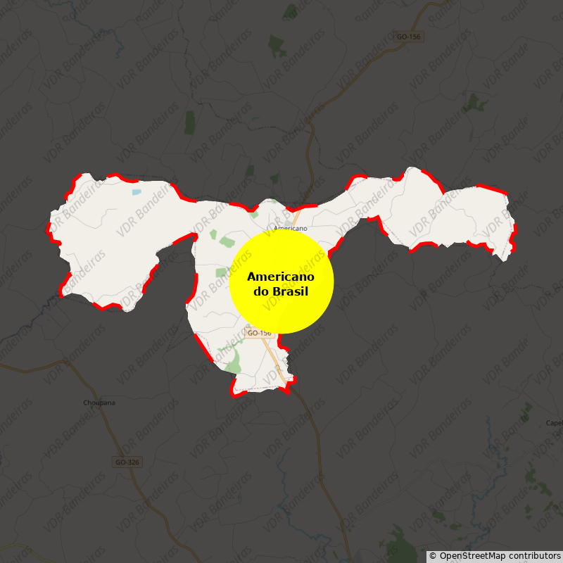 Imagem da Bandeira Americano do Brasil