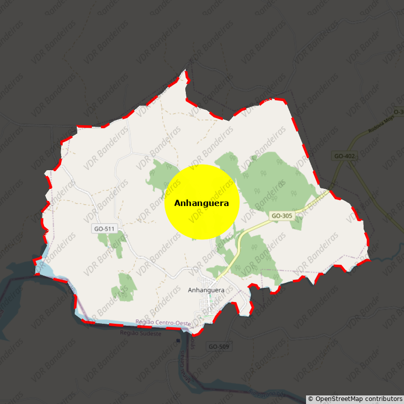 Imagem da Bandeira Anhanguera