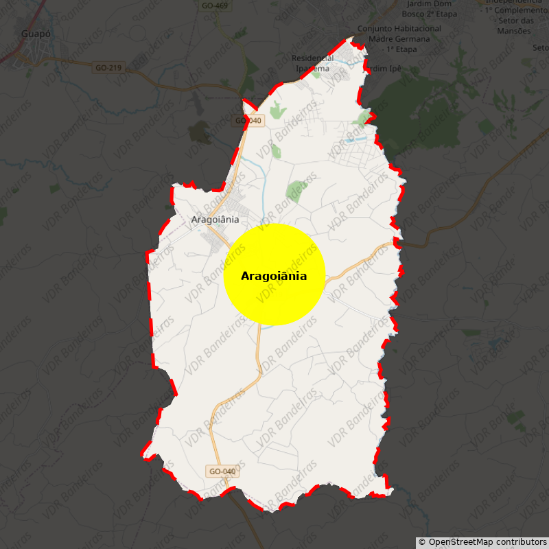 Imagem da Bandeira Aragoiânia