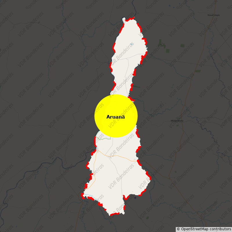 Imagem da Bandeira Aruanã