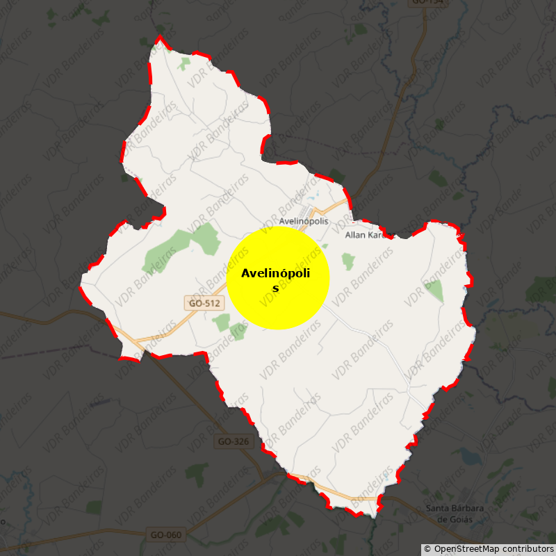 Imagem da Bandeira Avelinópolis