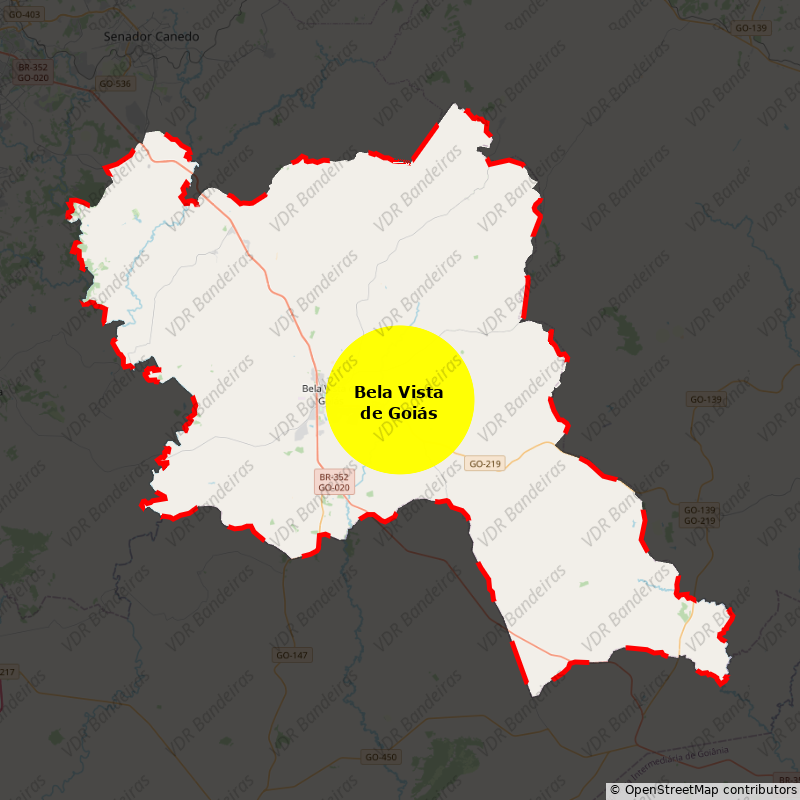 Imagem da Bandeira Bela Vista de Goiás