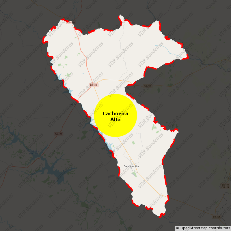 Imagem da Bandeira Cachoeira Alta