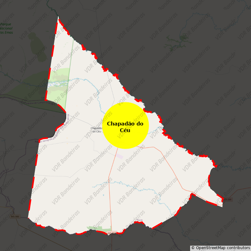 Imagem da Bandeira Chapadão do Céu