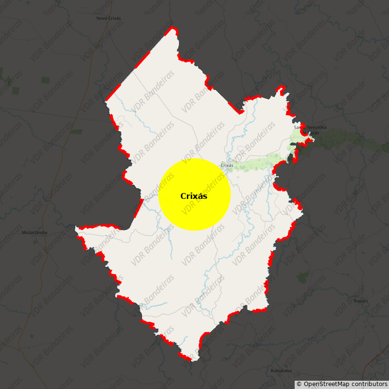 Imagem da Bandeira Crixás