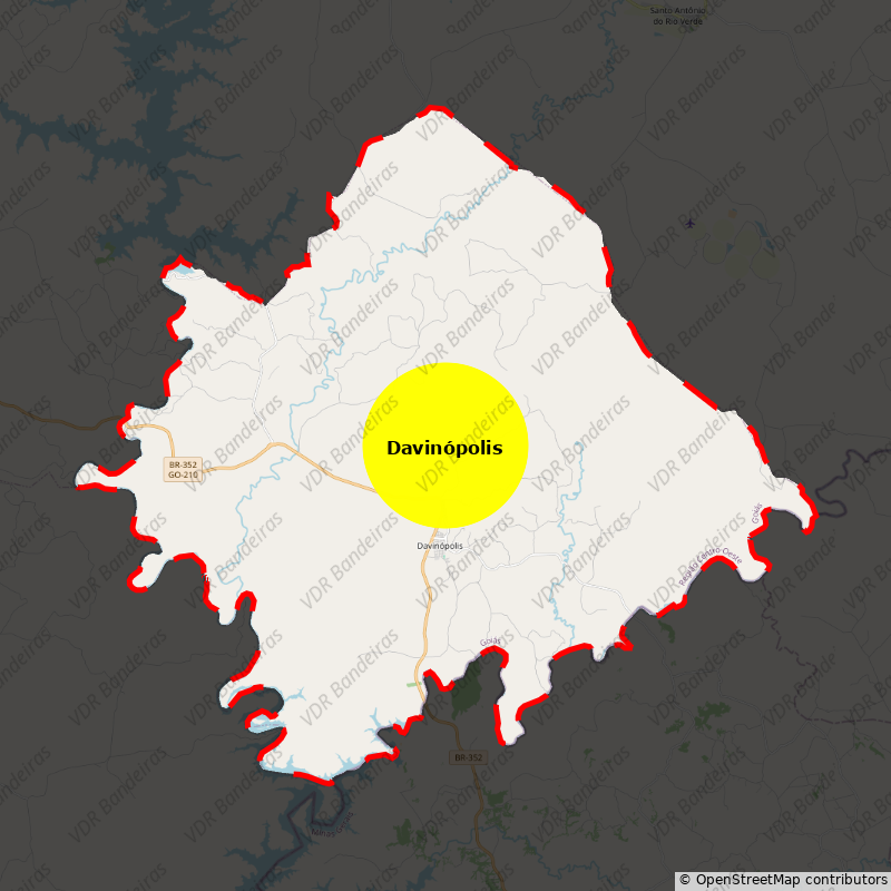 Imagem da Bandeira Davinópolis