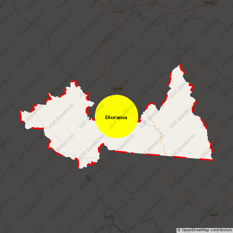 Imagem da Bandeira Diorama