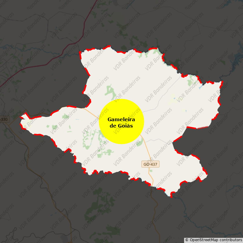 Imagem da Bandeira Gameleira de Goiás