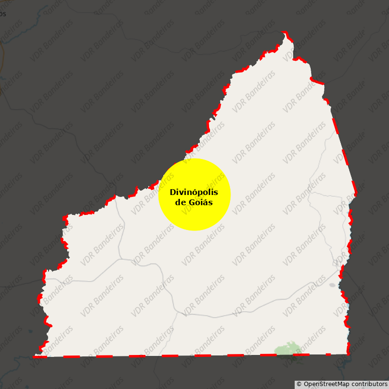 Imagem da Bandeira Divinópolis de Goiás