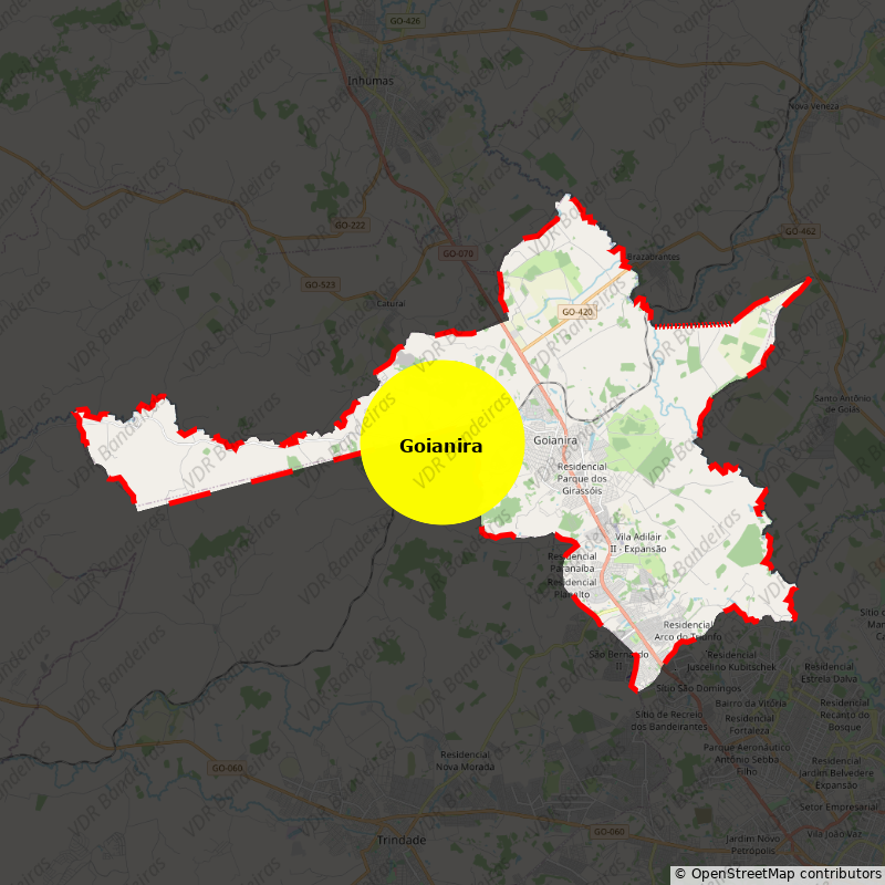 Imagem da Bandeira Goianira