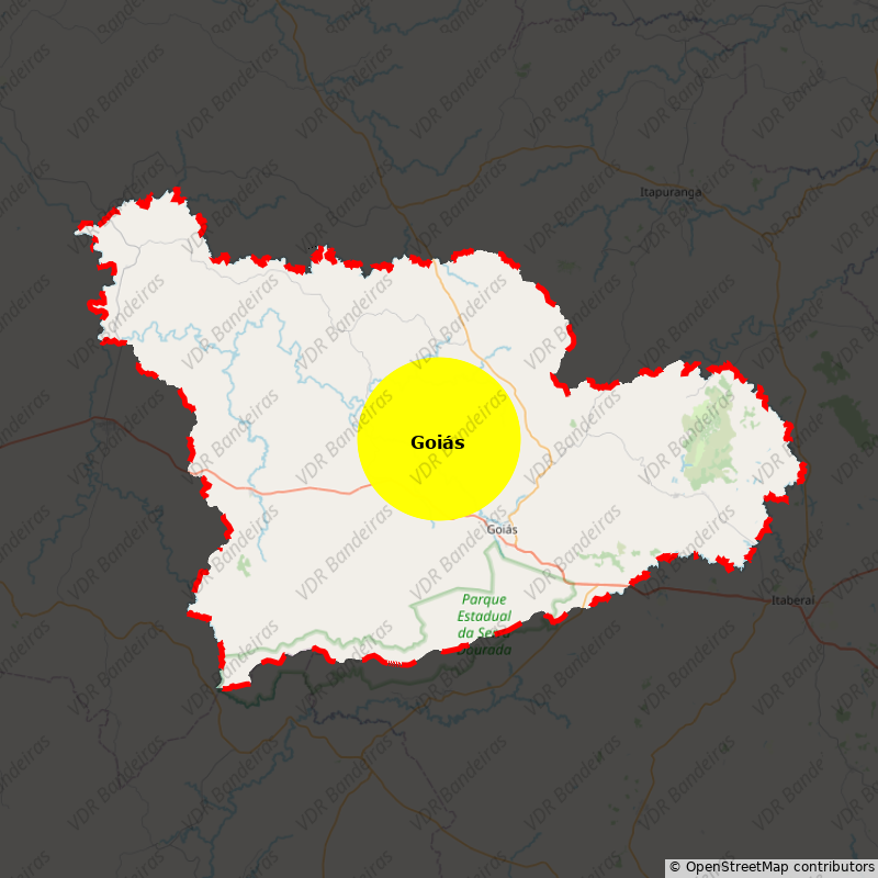 Imagem da Bandeira Goiás