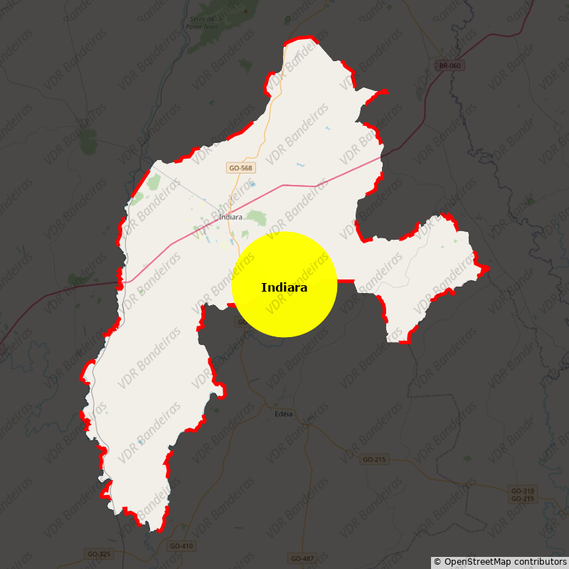 Imagem da Bandeira Indiara