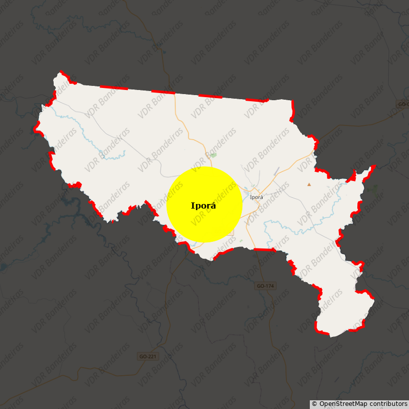 Imagem da Bandeira Iporá