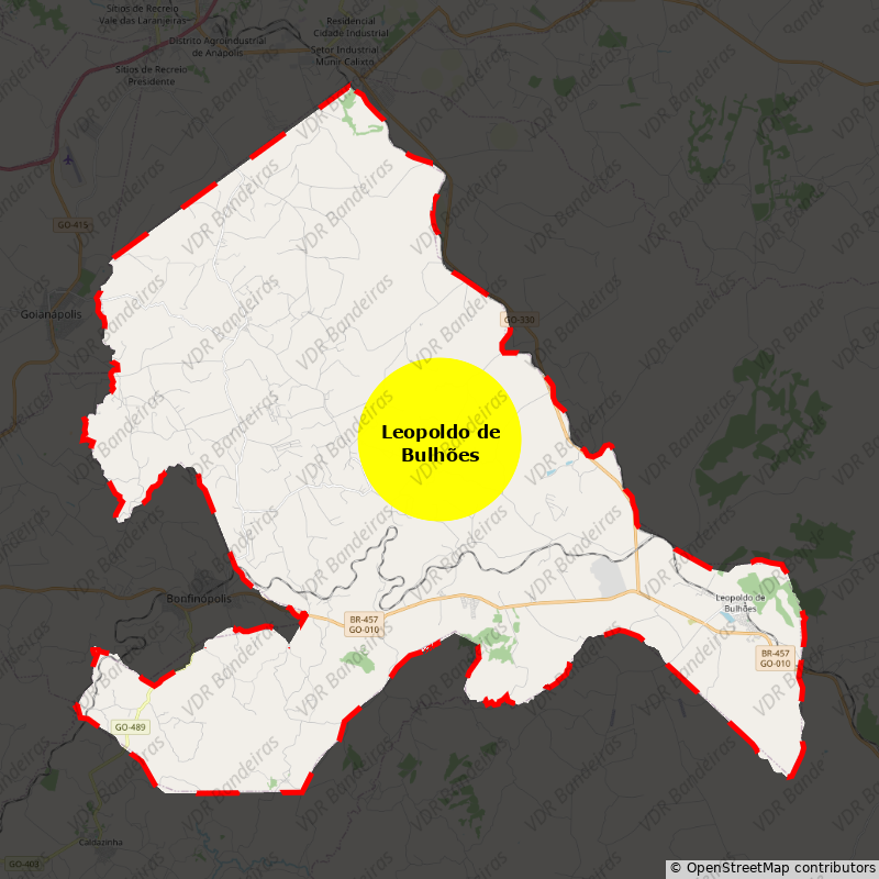 Imagem da Bandeira Leopoldo de Bulhões