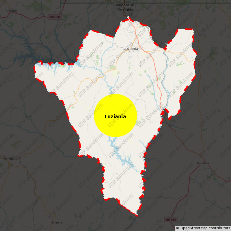 Imagem da Bandeira Luziânia