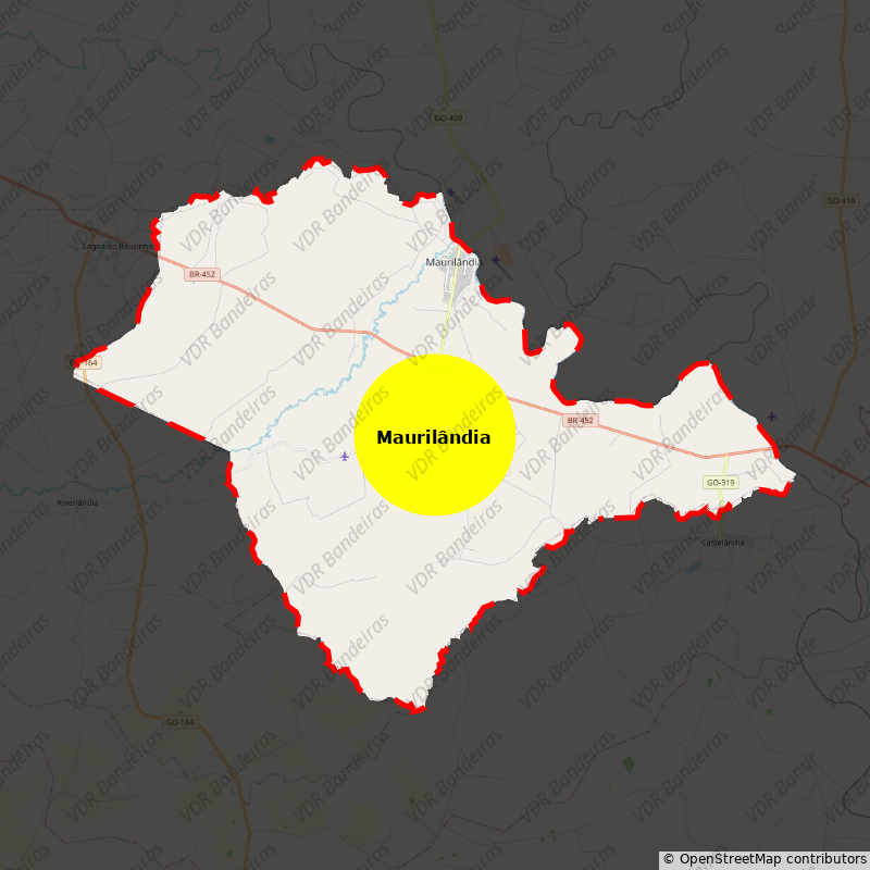 Imagem da Bandeira Maurilândia