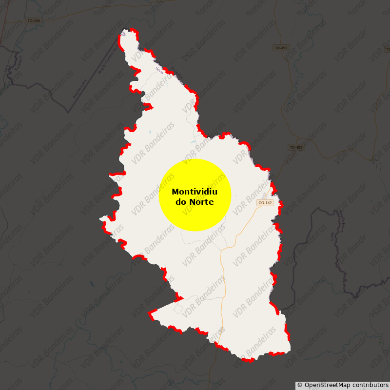Imagem da Bandeira Montividiu do Norte