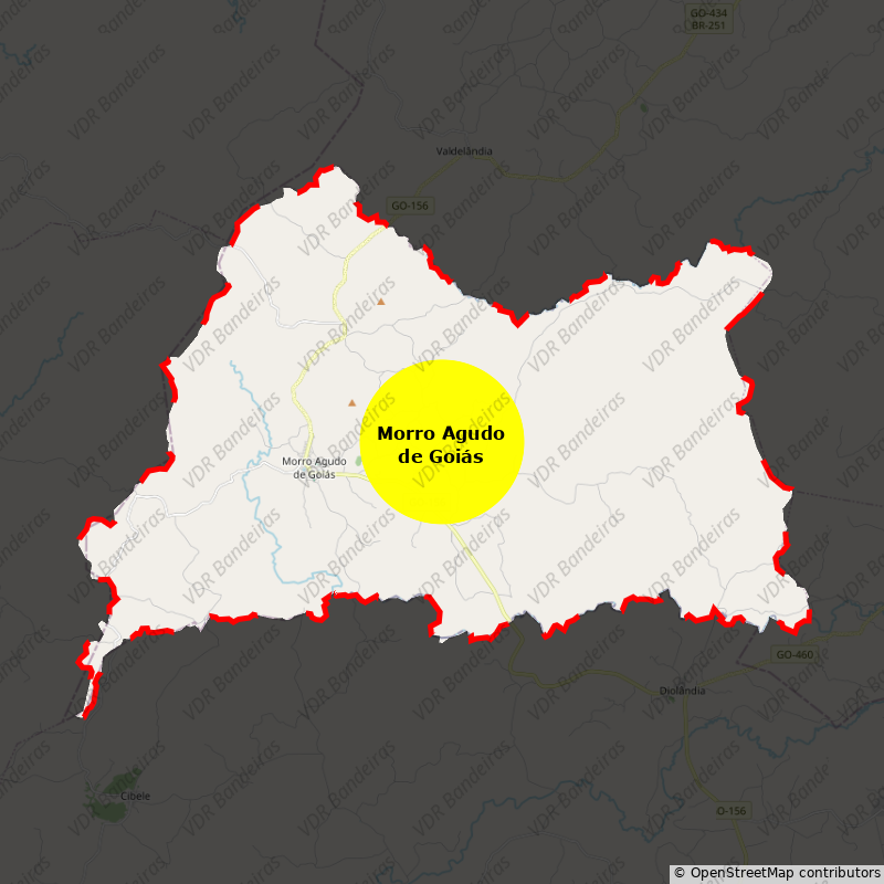 Imagem da Bandeira Morro Agudo de Goiás