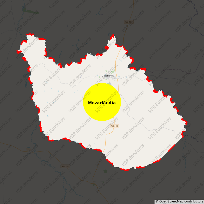 Imagem da Bandeira Mozarlândia