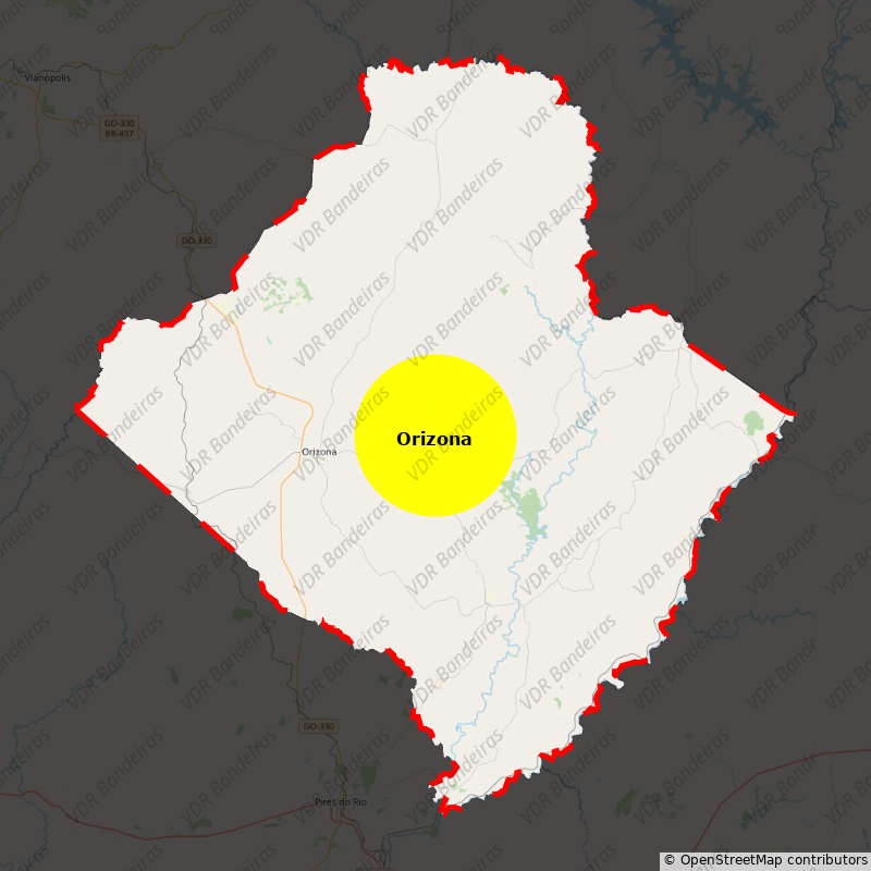 Imagem da Bandeira Orizona