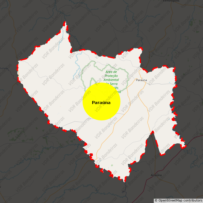 Imagem da Bandeira Paraúna