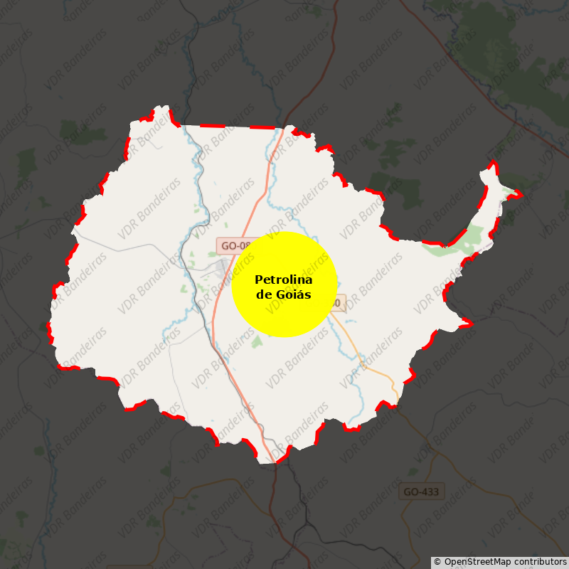 Imagem da Bandeira Petrolina de Goiás