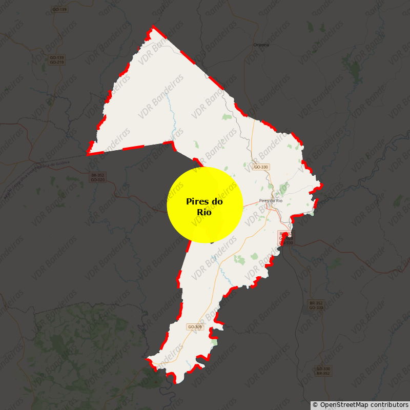 Imagem da Bandeira Pires do Rio