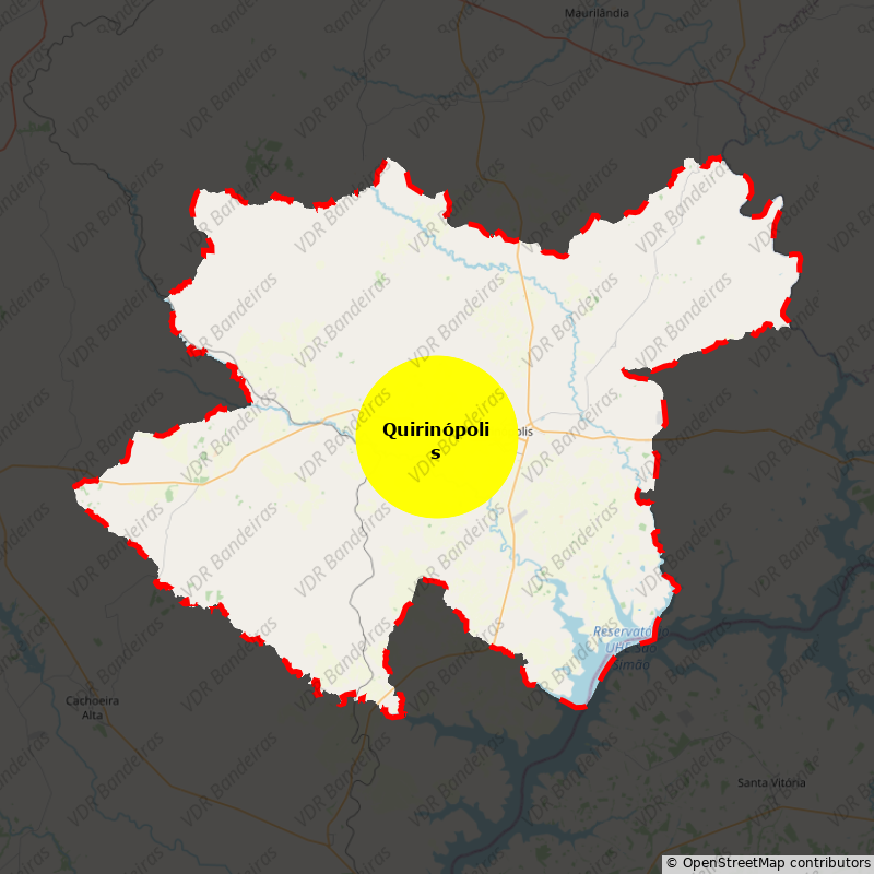 Imagem da Bandeira Quirinópolis