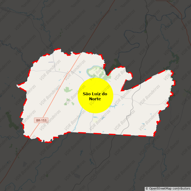 Imagem da Bandeira São Luiz do Norte