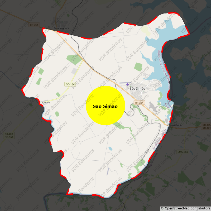 Imagem da Bandeira São Simão