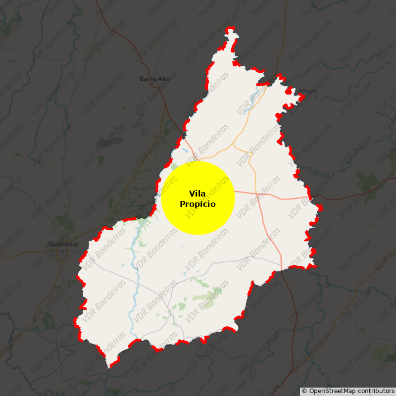 Imagem da Bandeira Vila Propício