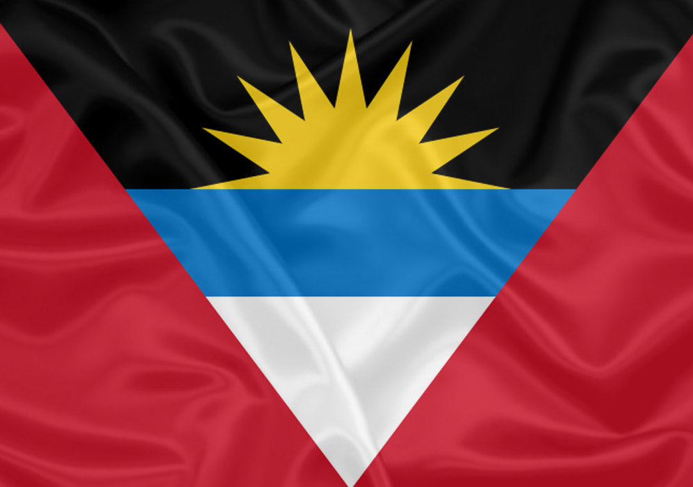 Imagem da Bandeira Antígua e Barbuda