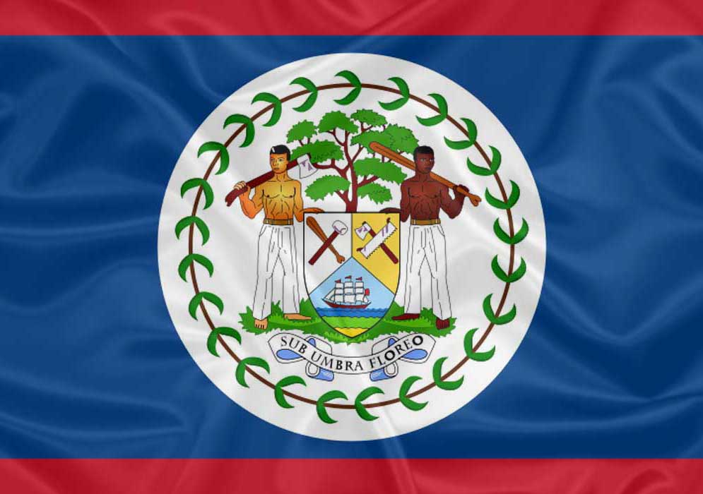 Imagem da Bandeira Belize