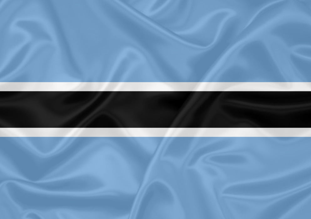 Imagem da Bandeira Botsuana