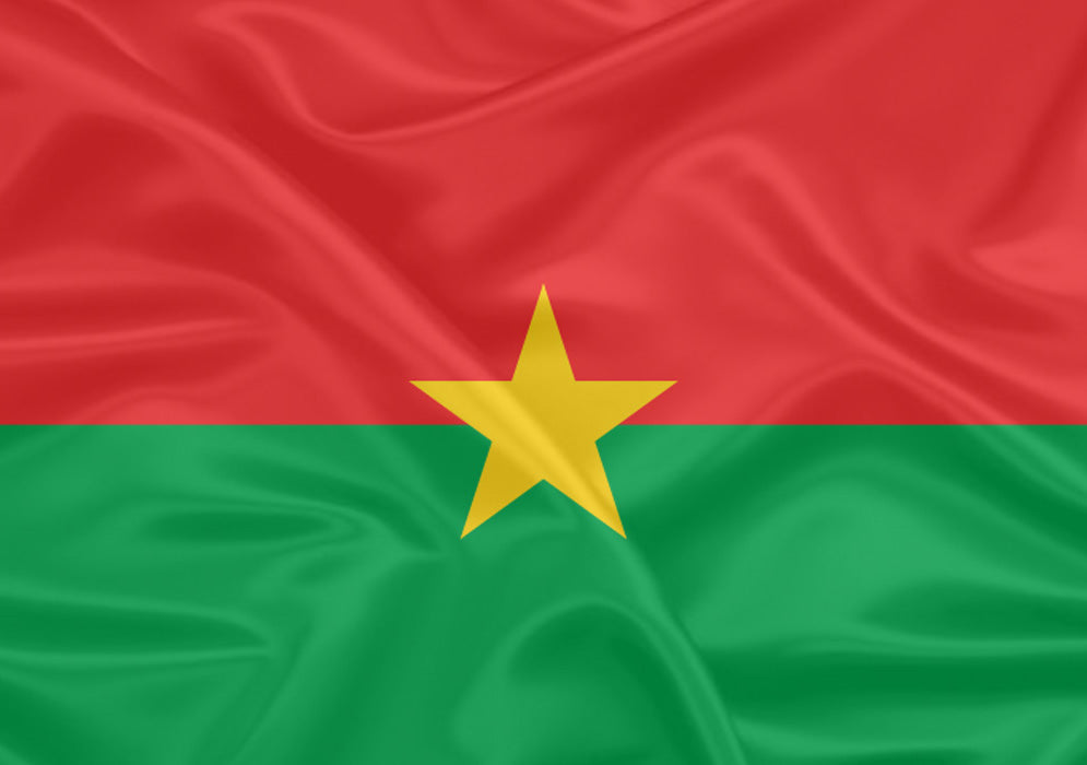 Imagem da Bandeira Burkina Faso
