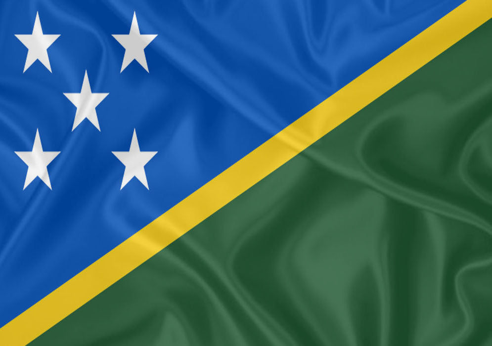 Imagem da Bandeira Ilhas Salomão