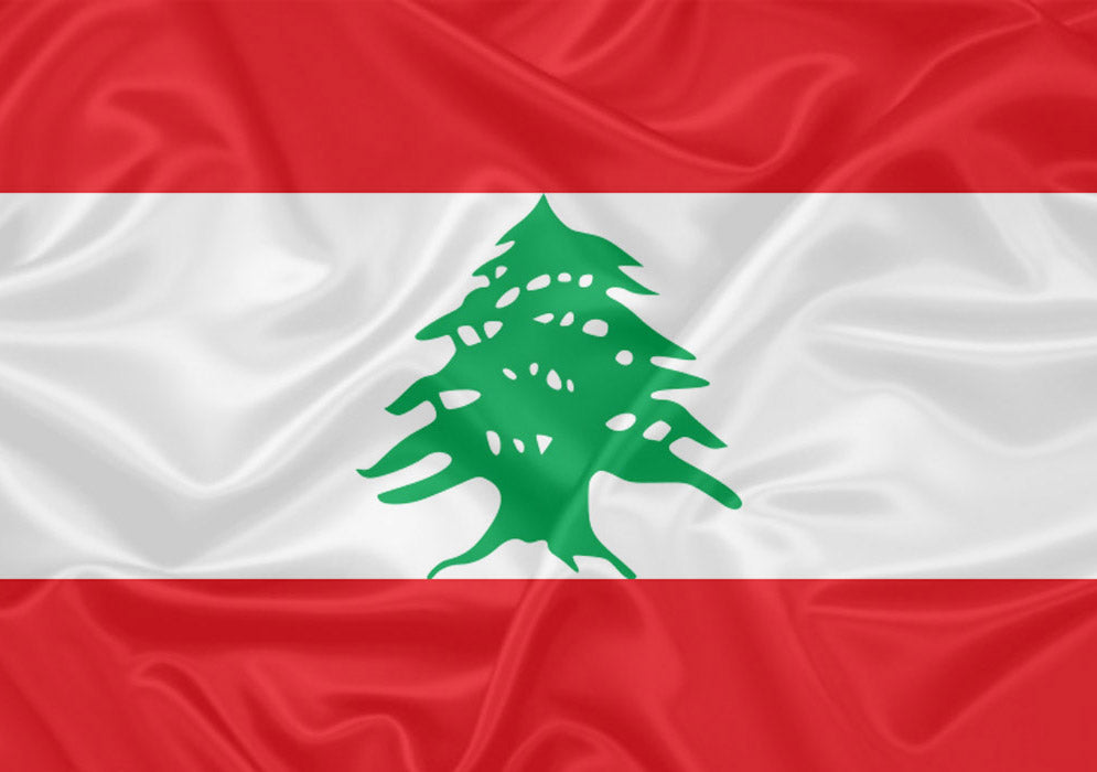 Imagem da Bandeira Líbano