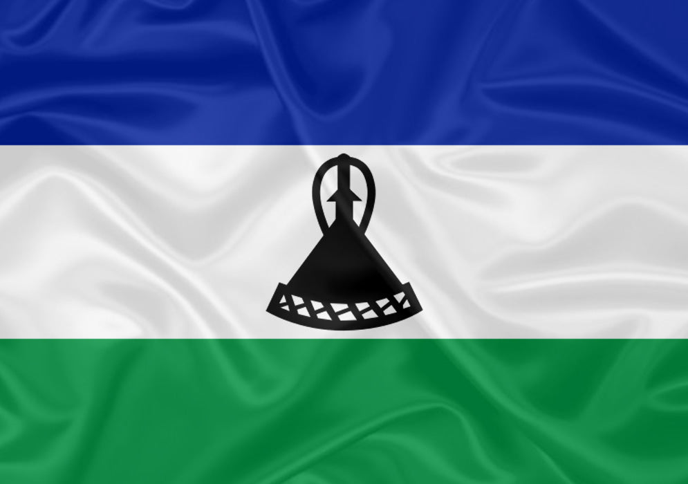 Imagem da Bandeira Lesoto
