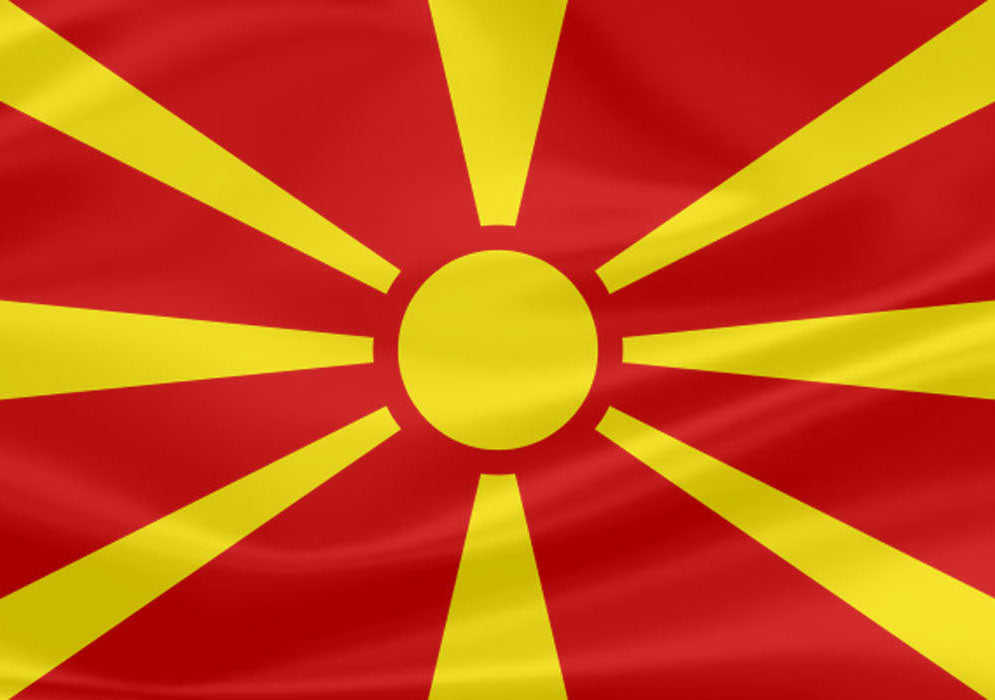 Imagem da Bandeira Macedônia