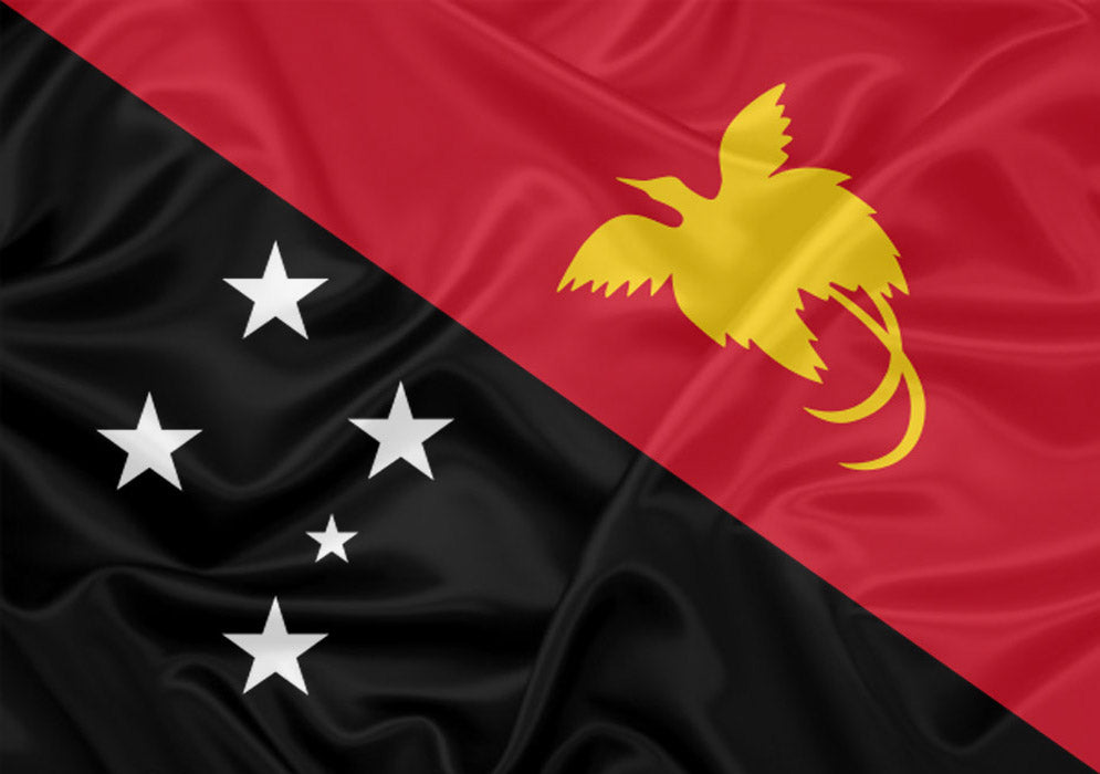 Imagem da Bandeira Papua Nova Guiné