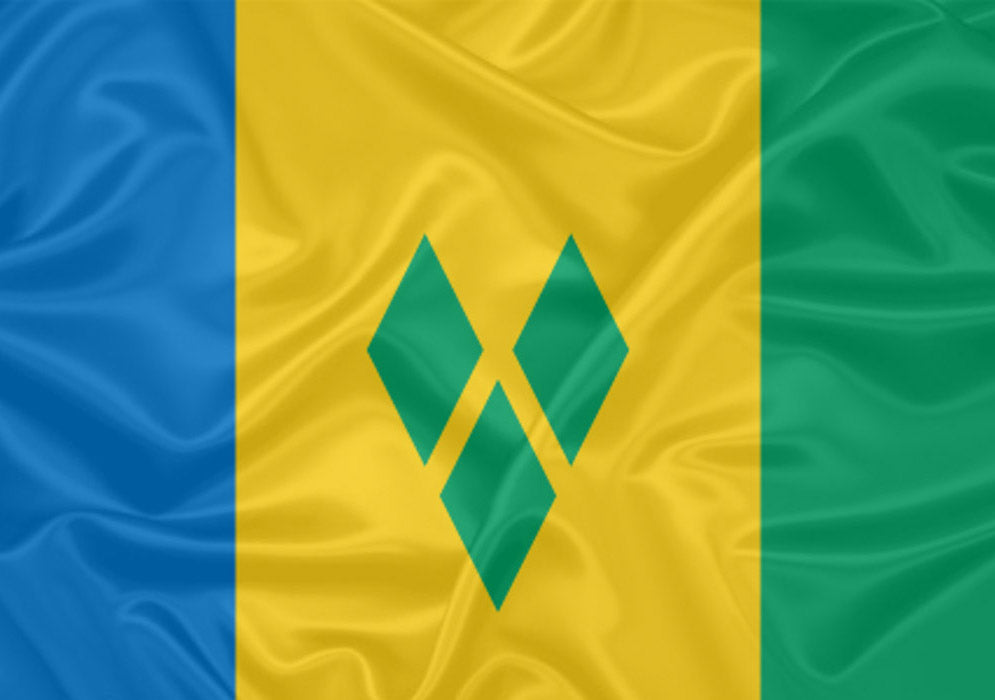 Imagem da Bandeira São Vicente e Granadinas