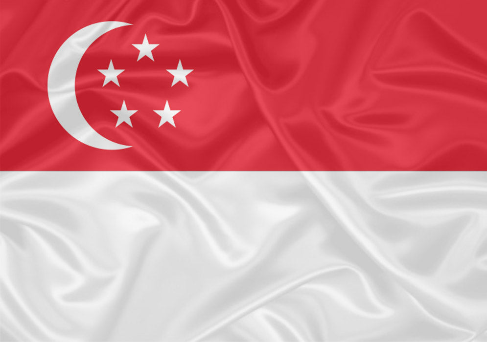 Imagem da Bandeira Singapura