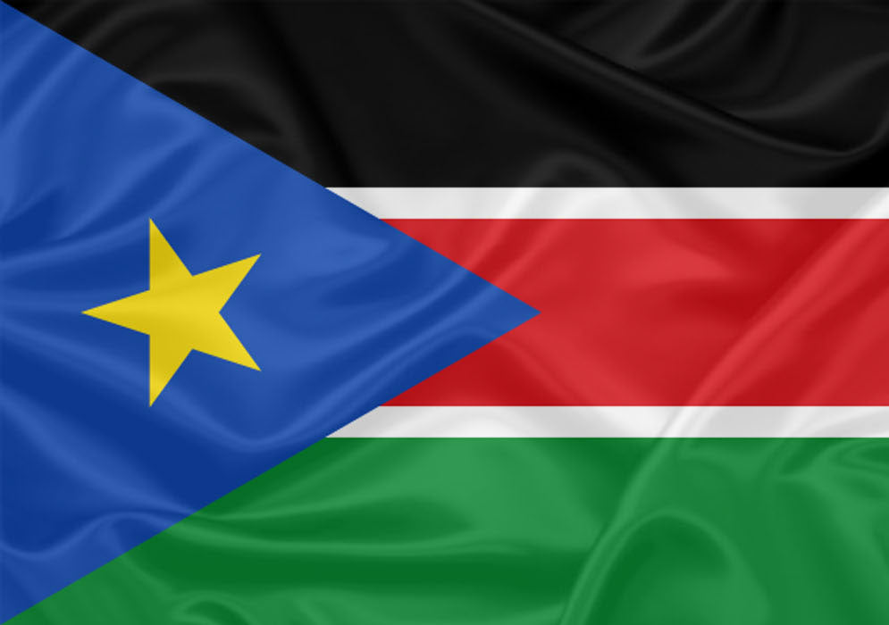 Imagem da Bandeira Sudão do Sul