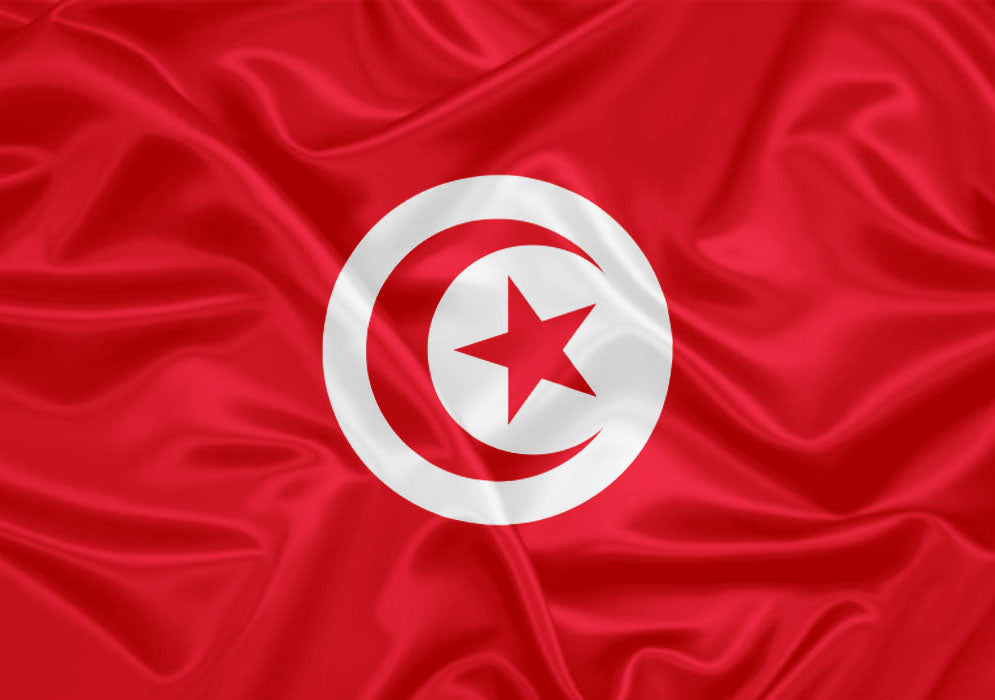 Imagem da Bandeira Tunísia