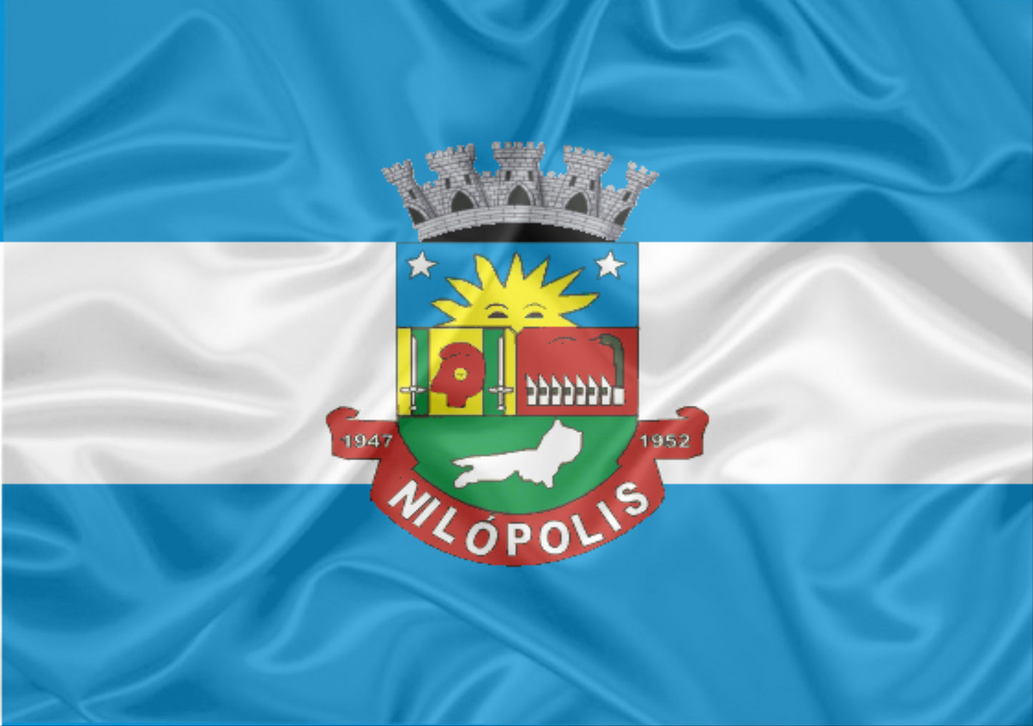 Imagem da Bandeira Nilópolis