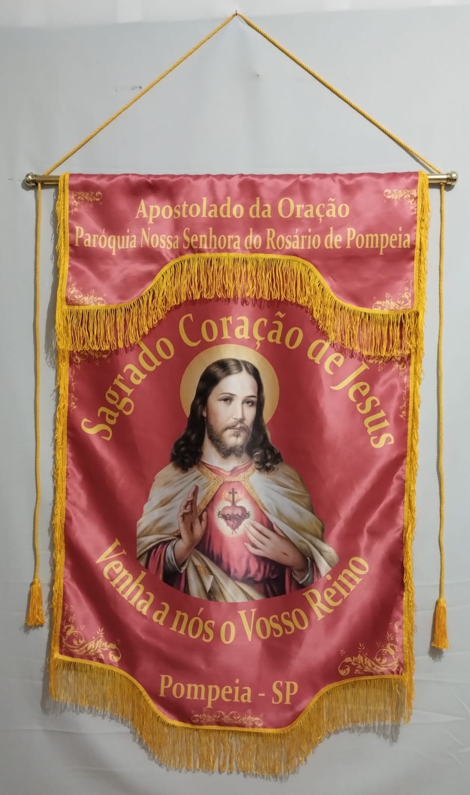 Estandarte Sagrado Coração de Jesus