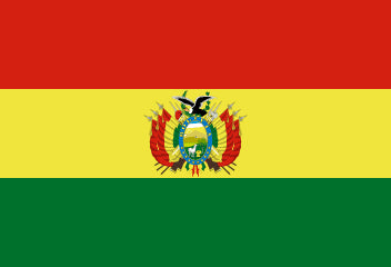 Imagem da Bandeira Bolívia (Estado Plurinacional da)