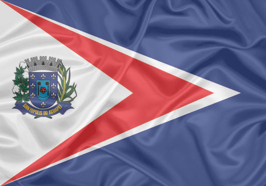 Imagem da Bandeira Santópolis do Aguapeí
